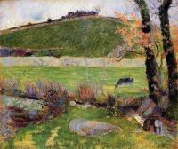 Gauguin, Paul - A Meadow on the Banks of the Aven